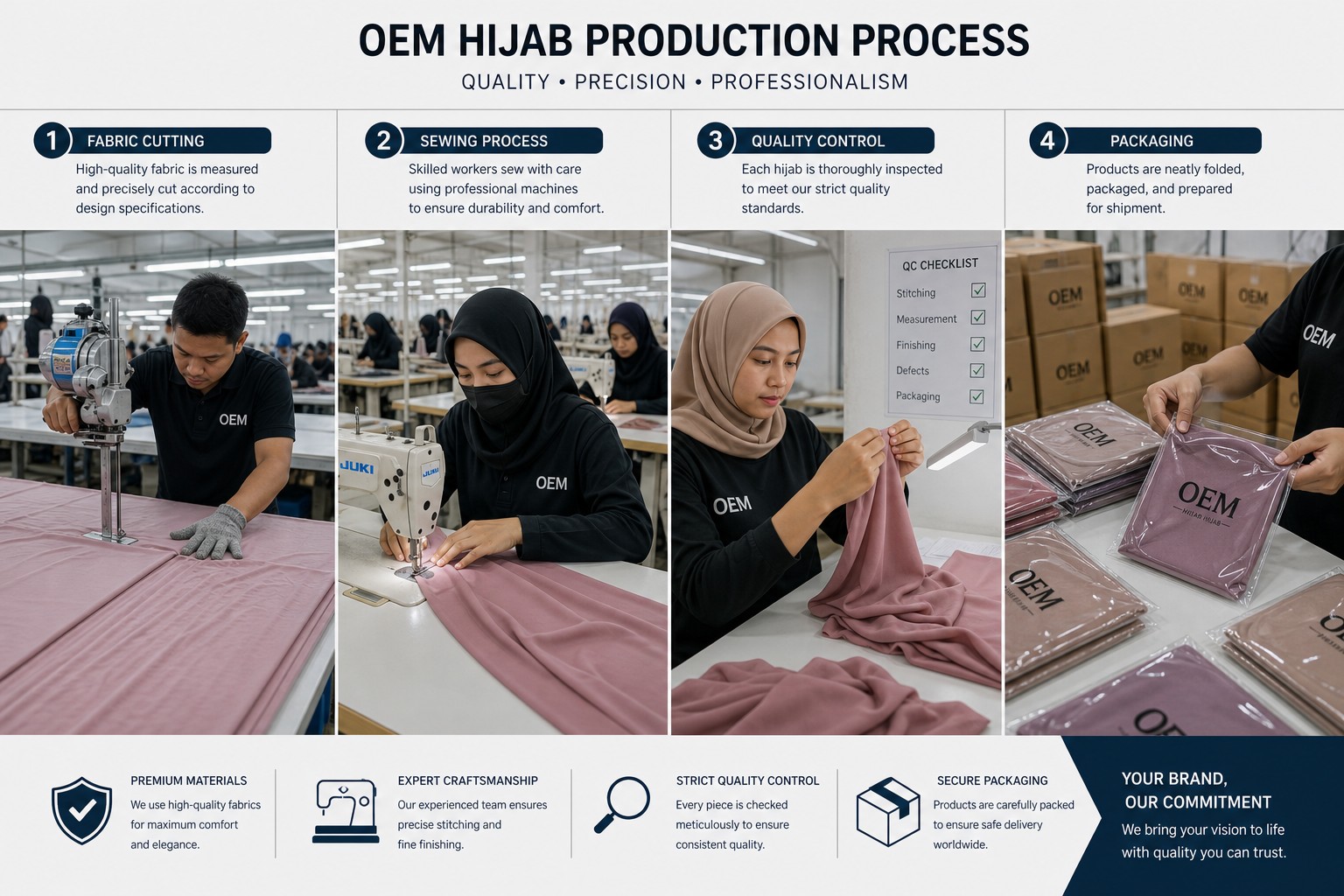 How to Find a Reliable Hijab Manufacturer in China: The Complete 2026 Buyer Checklist