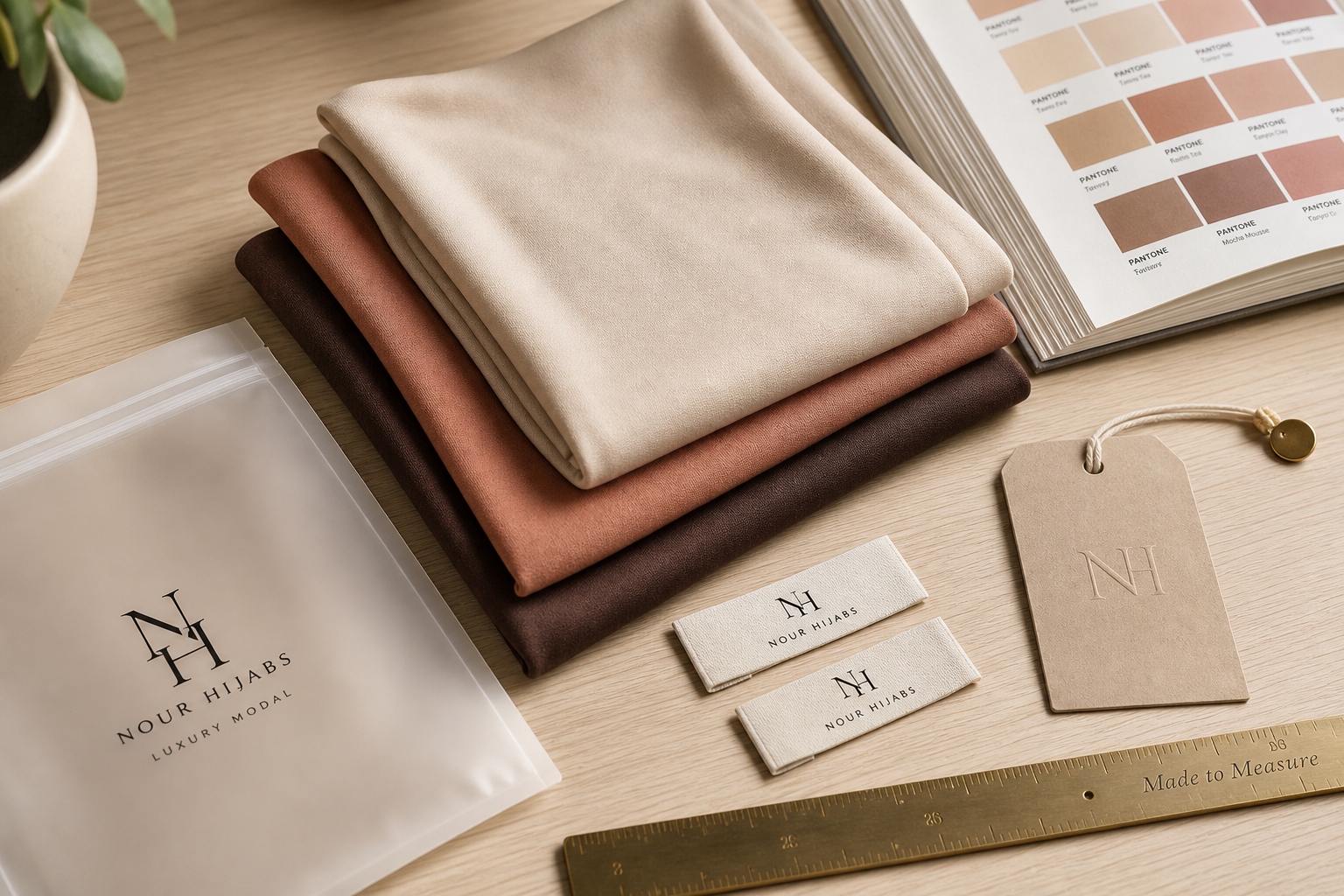 Private Label Hijab Manufacturer: A Brand Guide to Custom Packaging, Woven Labels, and Premium Collection Launches