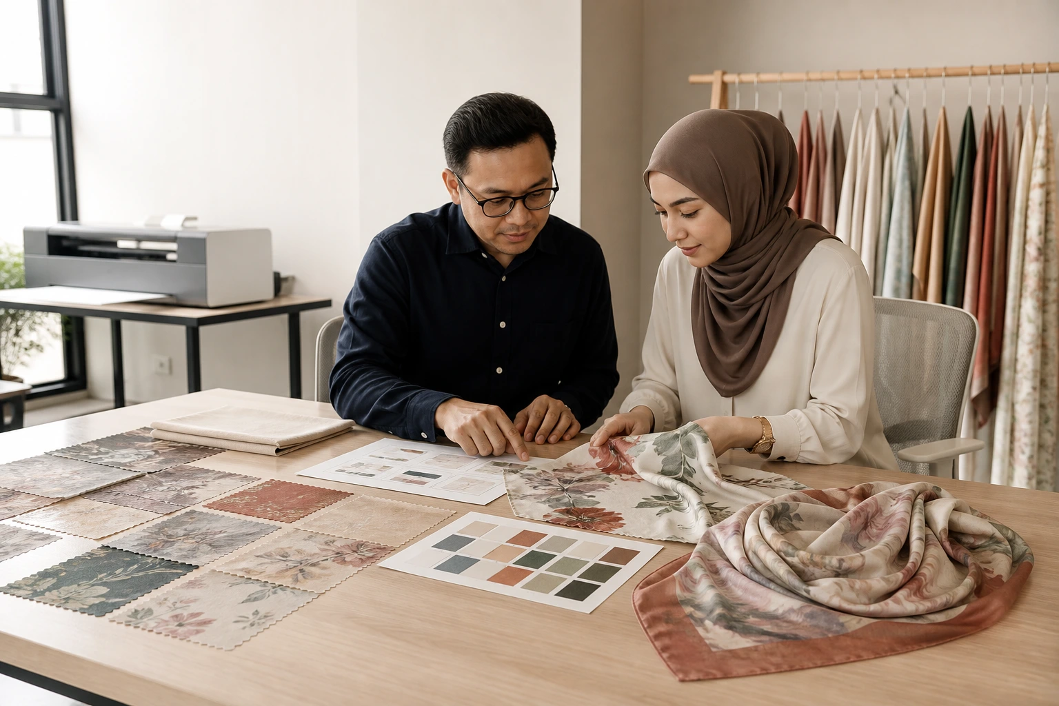 Custom Printed Hijab: A Sourcing Guide from First Sample to Repeat Order