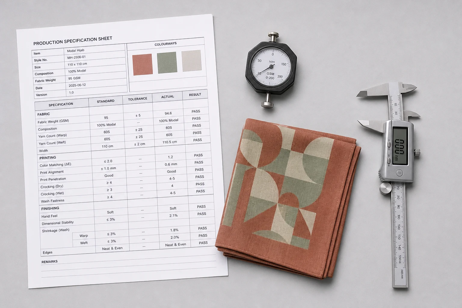 Custom Hijab Manufacturer: A Factory Story About Production Data and Consistent Results