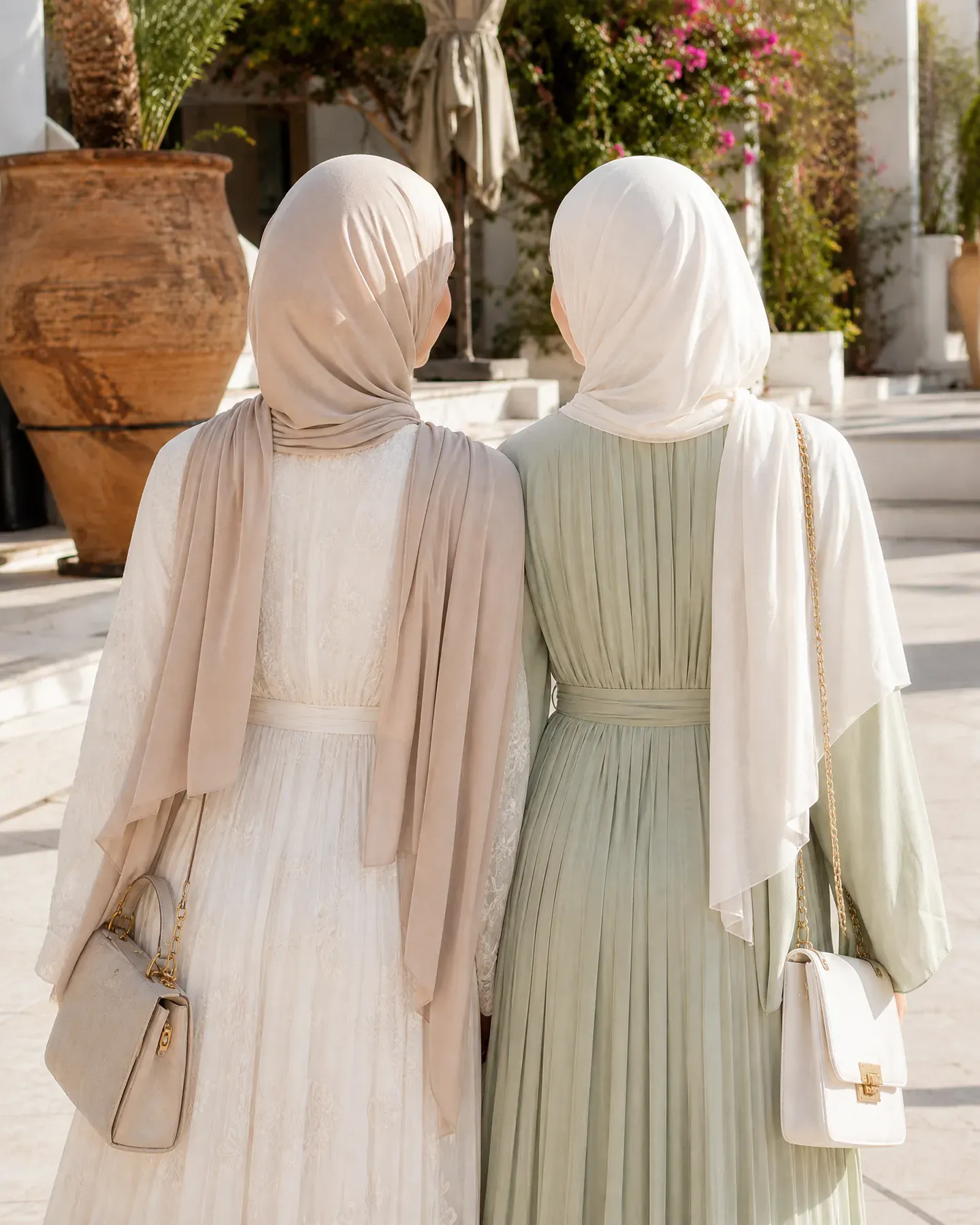 Custom Hemming Modal Hijab