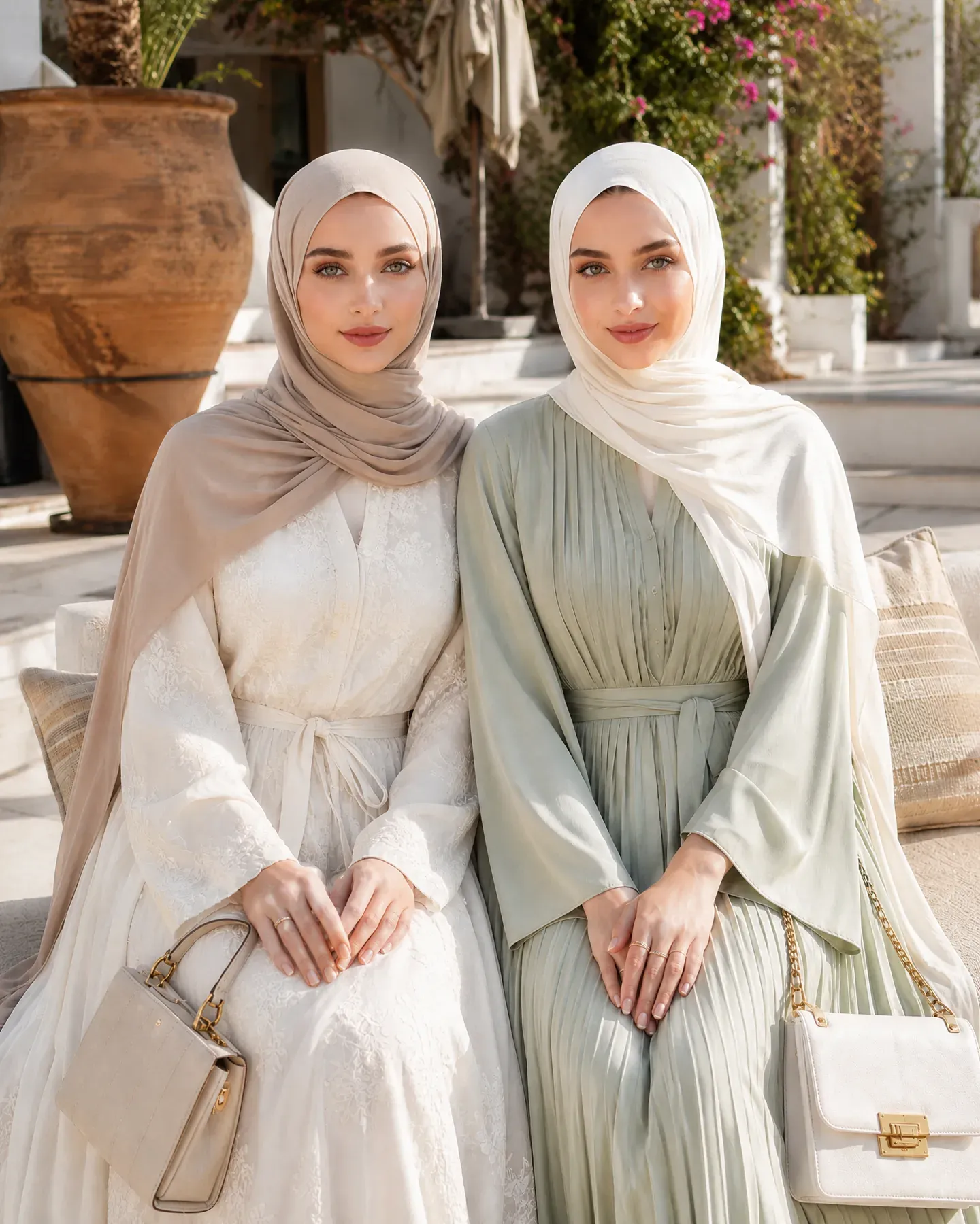 Custom Hemming Modal Hijab Rolled Edge view 4