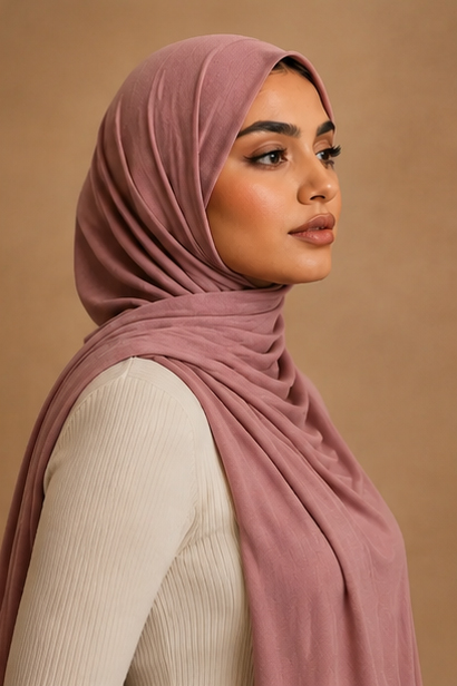 Custom modal hijab sample pack — printed, Pantone, jersey modal